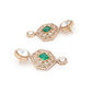 Rajwada Green And White Alloy Jewellery Set For Women