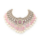 Rajwada Pink Alloy Jewellery Set For Women