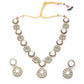Rajwada Gold And Green Alloy Jewellery Set For Women
