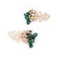 Rajwada Green And White Alloy Jewellery Set For Women