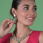 Rajwada Gold And Green Alloy Jewellery Set For Women