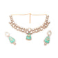 Rajwada Gold And Green Alloy Jewellery Set For Women