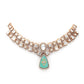 Rajwada Gold And Green Alloy Jewellery Set For Women