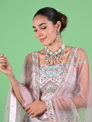 Rajwada Multicolored Alloy Jewellery Set For Women