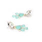 Rajwada Sea Green And White Alloy Jewellery Set For Women