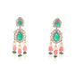Rajwada Green And White Alloy Jewellery Set For Women