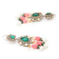 Rajwada Green And White Alloy Jewellery Set For Women
