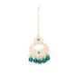 Rajwada Teal And Silver Layered Alloy Jewellery Set For Women