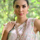 Rajwada Pink Alloy Jewellery Set For Women