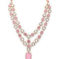 Rajwada Pink Alloy Jewellery Set For Women