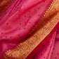 Rajwada Pink Handloom Woven Saree For Women