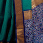 Rajwada Blue Handloom Woven Saree For Women