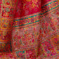 Rajwada Pink Kashmiri Handloom Woven Saree For Women