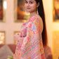 Rajwada Pink Kashmiri Handloom Woven Saree For Women