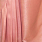 Rajwada Peach Woven Design Silk Blend Saree With Unstitched Blouse For Women