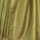 Rajwada Olive Woven Design Silk Blend Saree With Unstitched Blouse For Women