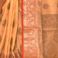 Rajwada Mustard Woven Design Silk Blend Saree With Unstitched Blouse For Women