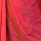 Rajwada Orange Woven Design Silk Blend Saree With Unstitched Blouse For Women