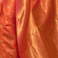 Rajwada Orange Woven Design Silk Blend Saree With Unstitched Blouse For Women