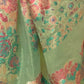 Rajwada Light Green And Pink Woven Design Silk Blend Saree With Unstitched Blouse For Women