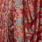Rajwada Maroon And Pink Woven Design Silk Blend Saree With Unstitched Blouse For Women