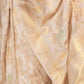 Rajwada Off White Woven Design Silk Blend Saree With Unstitched Blouse For Women