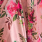 Rajwada Women Festive Pink Satin Printed Saree With Unstitched Blouse