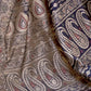 Rajwada Women Festive Dark Blue Silk Blend Woven Saree With Unstitched Blouse