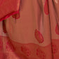 Rajwada Red Woven Design Silk Blend Saree With Unstitched Blouse For Women