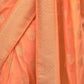 Rajwada Orange Woven Design Silk Blend Saree With Unstitched Blouse For Women