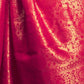 Rajwada Pink Woven Design Silk Blend Saree With Unstitched Blouse For Women
