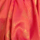 Rajwada Orange Woven Design Silk Blend Saree With Unstitched Blouse For Women