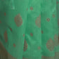 Rajwada Green Woven Design Silk Blend Saree With Unstitched Blouse For Women