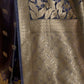 Rajwada Navy Blue And Gold Woven Design Silk Blend Saree With Unstitched Blouse For Women