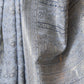 Rajwada Women Festive Silver Silk Blend Woven Saree With Unstitched Blouse