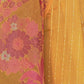Rajwada Women Yellow Organza Woven Saree With Unstitched Blouse