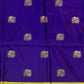 Rajwada Violet Silk Blend Woven Saree For Women