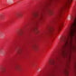 Rajwada Red Silk Blend Woven Saree For Women