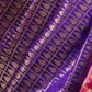 Rajwada Violet Silk Blend Woven Saree For Women