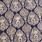 Rajwada Navy Blue Silk Printed Saree For Women