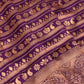 Rajwada Violet Silk Woven Saree For Women