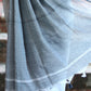 Rajwada White Cotton  Saree  With Unstitched Blouse for Women