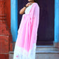Rajwada White Cotton  Saree  With Unstitched Blouse for Women
