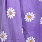 Rajwada Purple Printed Cotton Saree With Unstitched Blouse For Women