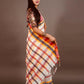 Rajwada Multi-Colour Woven Cotton Saree With Unstitched Blouse for Women