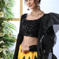 Rajwada Women Yellow Art Silk Embroidered Semi Stitched Lehenga With  Unstitched Blouse