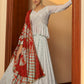 Rajwada Women Light Blue Semi Stitched Lehenga With  Unstitched Blouse