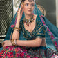 Rajwada Women Multicolor Semi Stitched Lehenga With  Unstitched Blouse