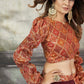 Rajwada Women Classy Maroon Art Silk Stitched Lehenga Choli