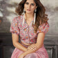 Rajwada Women Classy Pink Art Silk Stitched Lehenga Choli